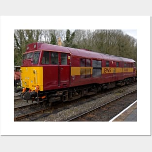 Class 31 loco 31466 at Highley Station Posters and Art